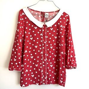 Disney Minnie Mouse Rocks the Dots top by LC Lauren Conrad